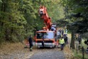 Einsatz BF Koeln PKW im See Koeln Esch P205